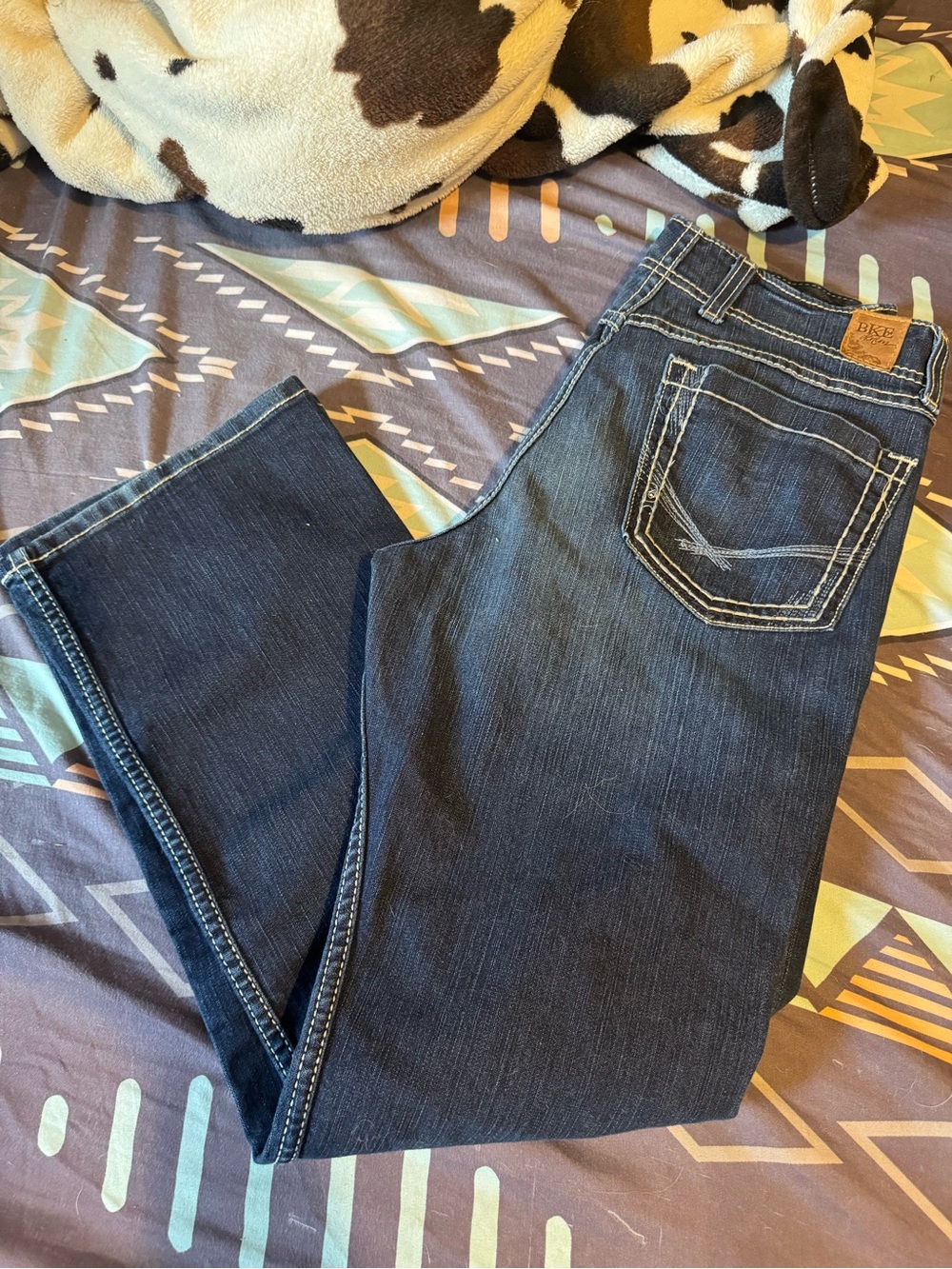 BKE Dark Blue Boot Cut Women's Jeans